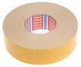 4964 White Double Sided Cloth Tape, 0.39mm Thick, 7.5 N/cm, Cloth Backing, 50mm x 50m